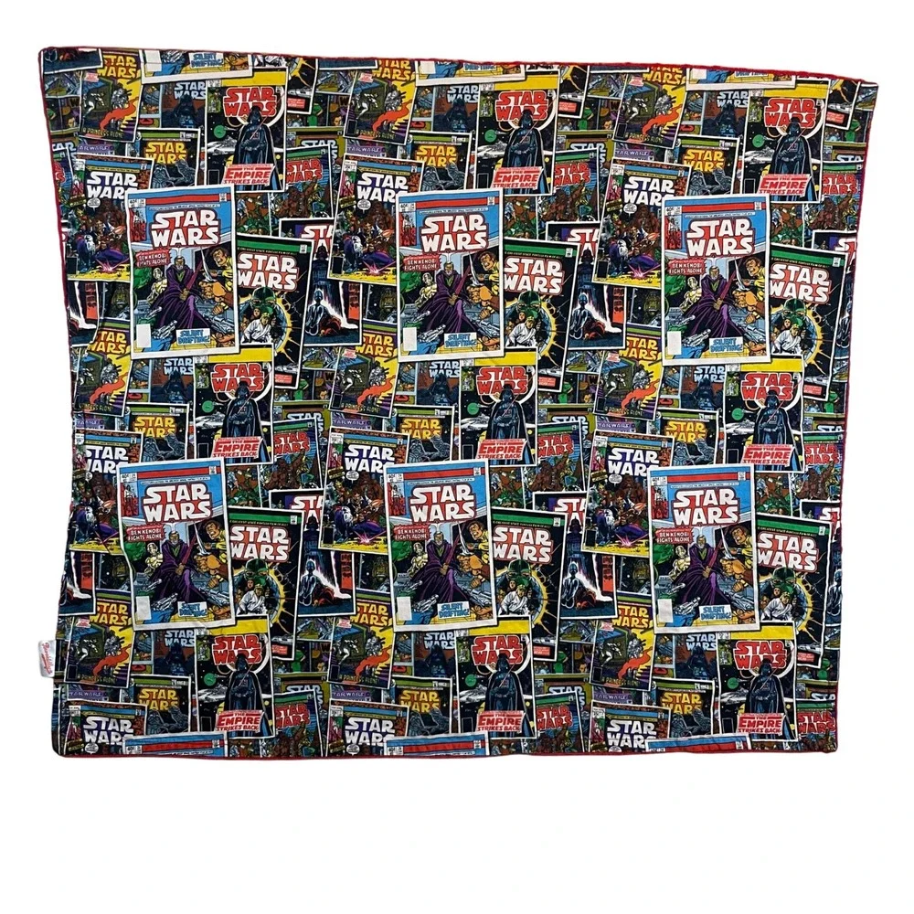 Brookidlyn Star‎ Wars Comic Book Minky Blanket Throw Fleece